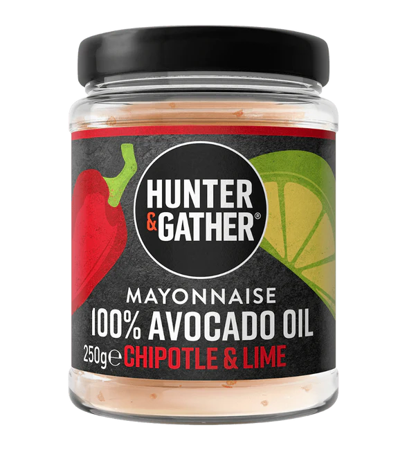 Avocado Mayonnaise Chipotle & Lime 250gr Hunter & Gather