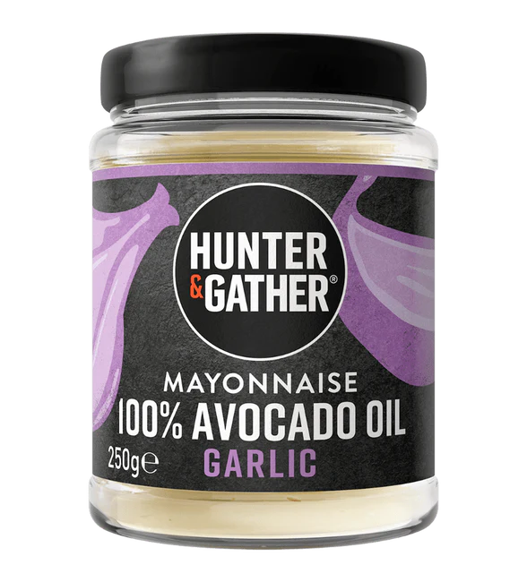 Avocado Mayonnaise Garlic 250gr Hunter & Gather