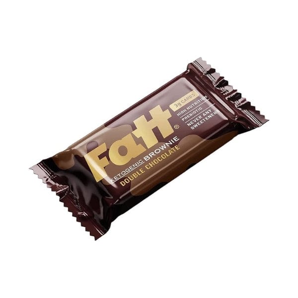 Keto Brownie Double Chocolate Live Fatt 40g