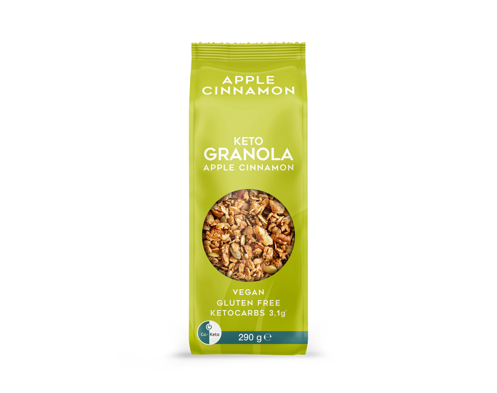 Go-Keto Granola - Apple Cinnamon 290g Go-Keto P-GK-GRAC-47