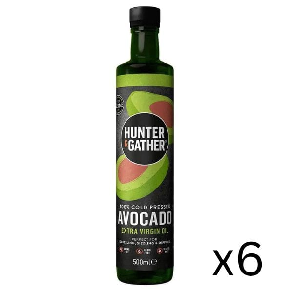hunter & gather Avocado Oil Extra Virgin Hunter & Gather 500ml x6 00900055 KetoFitShop