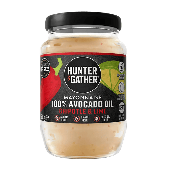Hunter & Gather Avocado Oil Mayonnaise Chipotle & Lime Hunter & Gather 630g 00900010 KetoFitShop