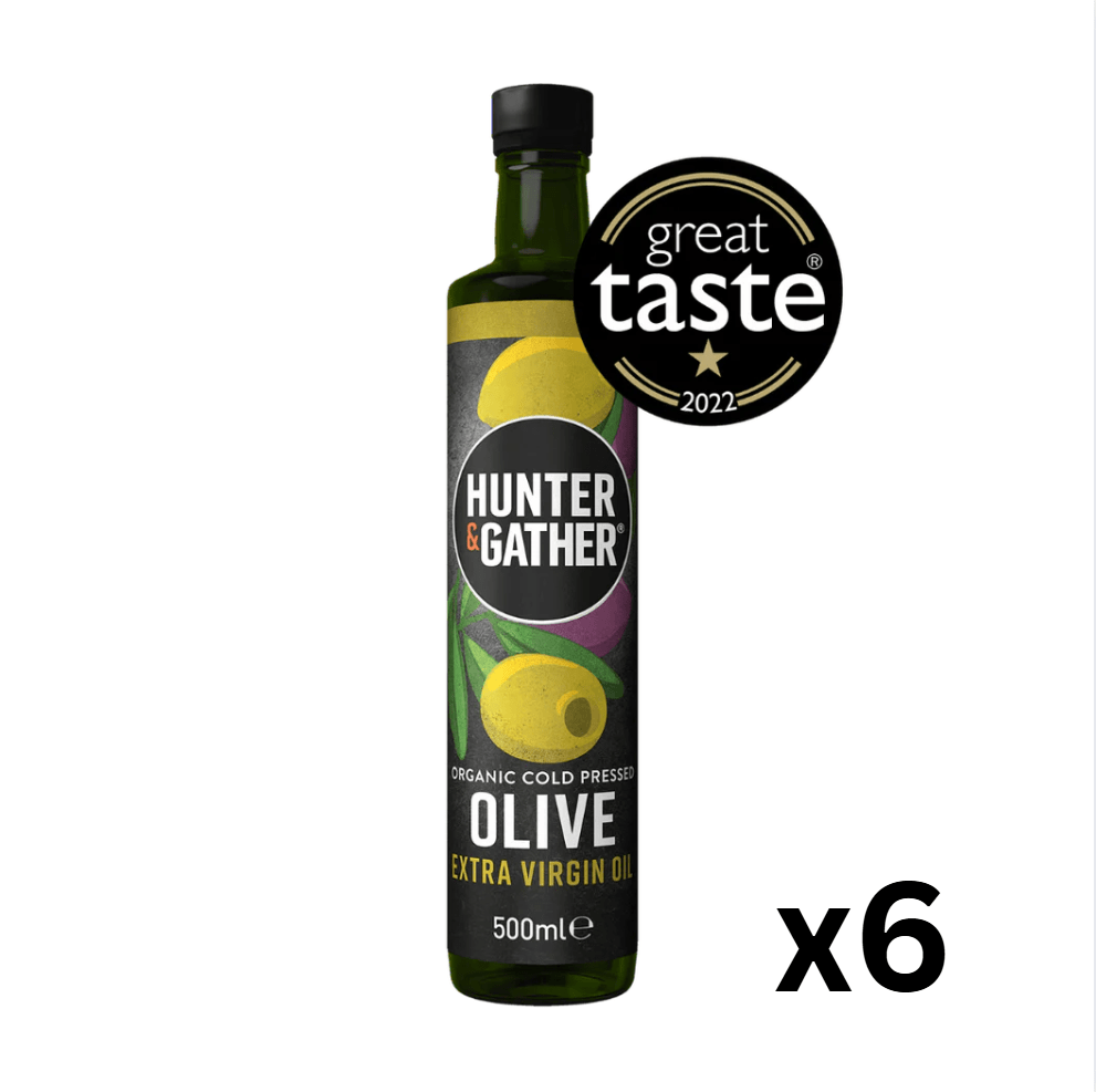 hunter & gather Olive Oil Extra Virgin Hunter & Gather 500ml x6 00900059 KetoFitShop