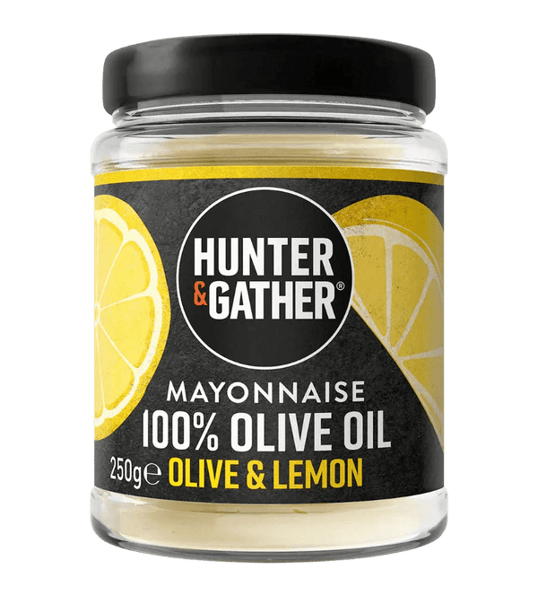 Hunter & Gather Olive Oil Mayonnaise Lemon Hunter & Gather 250g 00900016 KetoFitShop