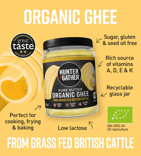 Bio Grass Fed Ghee Hunter & Gather 450g Hunter & Gather