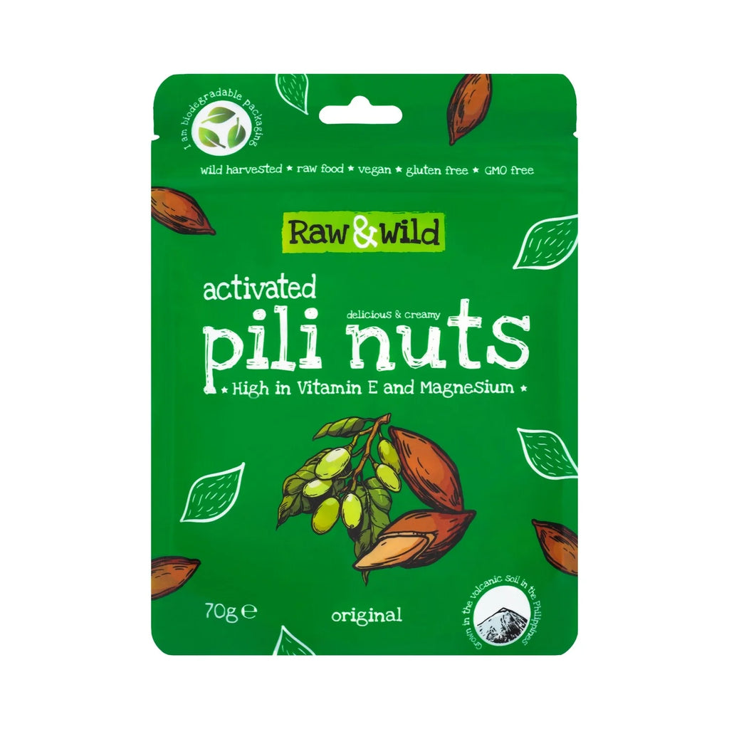 Activated Original Pili Nuts 70gr Raw & Wild
