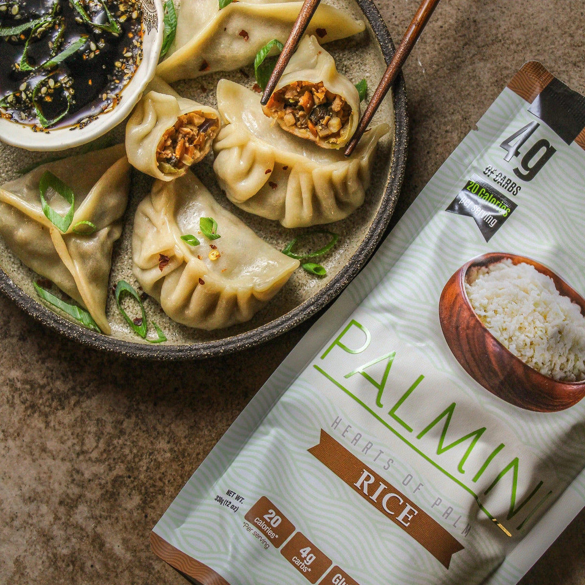 Hearts of Palm Rice Palmini 338g - KetoFitShop