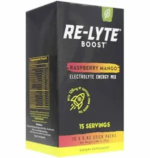 Electrolyte Boost Drink Mix Raspberry Mango Re-Lyte x15 Re-Lyte