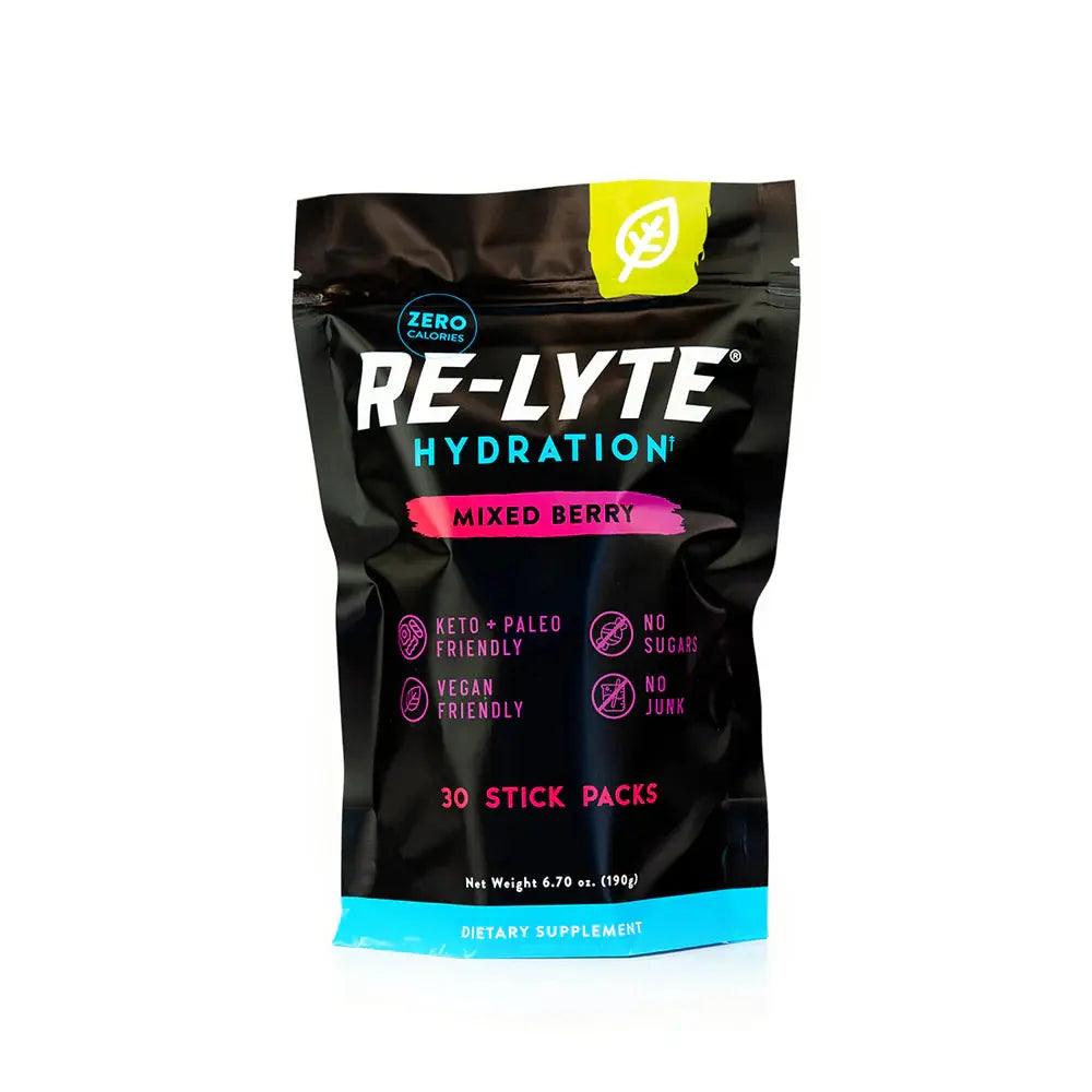 Re-Lyte Electrolyte Hydration Drink Mix Mixed Berries Re-Lyte x30 sticks 03400047 KetoFitShop