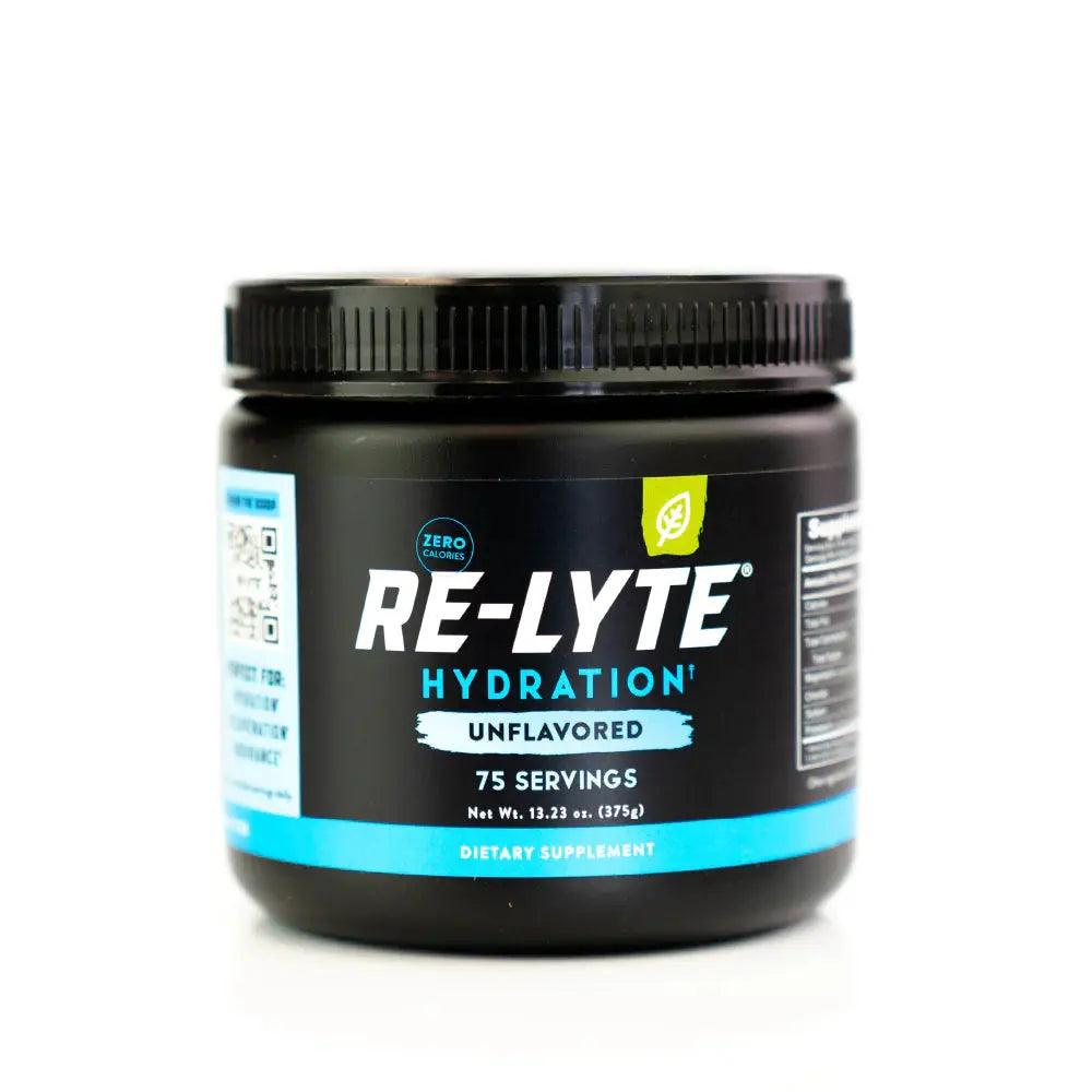 Re-Lyte Electrolyte Hydration Drink Mix Unflavoured Re-Lyte 375g 03400052 KetoFitShop