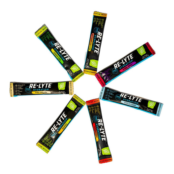 re-lyte Electrolyte Hydration Drink Mix Variety Pack Re-Lyte x30 sticks 03400068 KetoFitShop