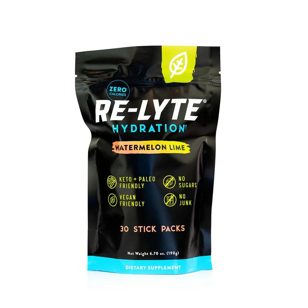 Re-Lyte Electrolyte Hydration Drink Mix Watermelon Lime Re-Lyte x30 sticks 03400050 KetoFitShop