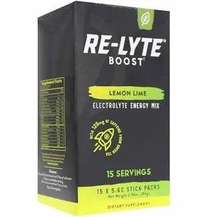 Re-Lyte Energy Boost Drink Mix Lemon Lime Re-Lyte x15 sticks 03400062 KetoFitShop