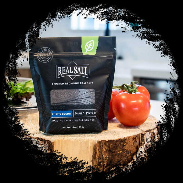 Real Salt <br>CHEF'S BLEND Smoked Salt Pouch 397gr