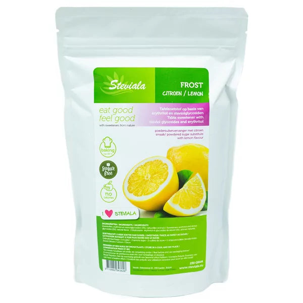 Frost Lemon 250gr Steviala