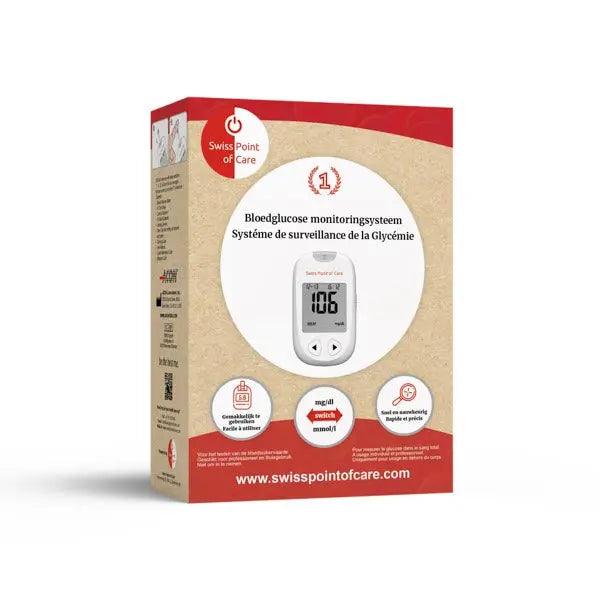 Blood Glucose Test Strips Swiss Point of Care | KetoFitShop
