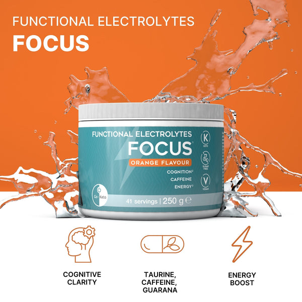 Tri-Boost Électrolytes Fonctionnels – Hydrate. Focus. Recover.