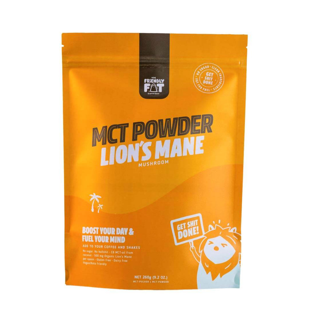 The Friendly Fat Company Lions mane MCT Powder kopen