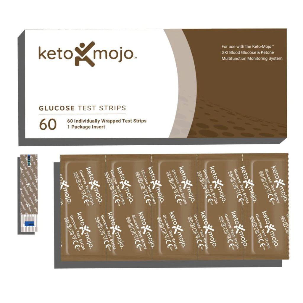 Keto-Mojo<br> GKI-Glukoseteststreifen x60