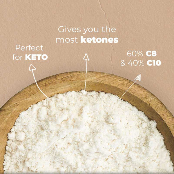 Go-Keto <br>MCT-Pulver Coconut Premium C8/C10 250gr