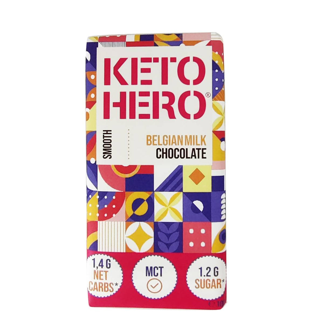 Belgian Milk Chocolate 100gr Keto-Hero
