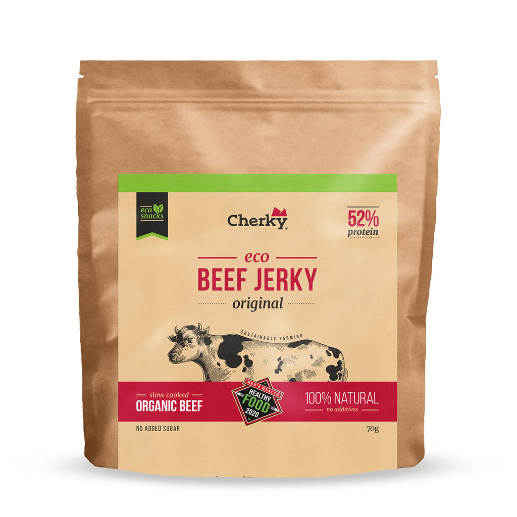 Bio Beef Jerky Original 70gr Cherky Foods